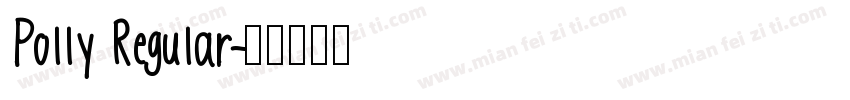 Polly Regular字体转换